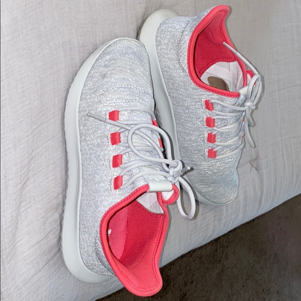 adidas tubular shadow grey and pink women’s